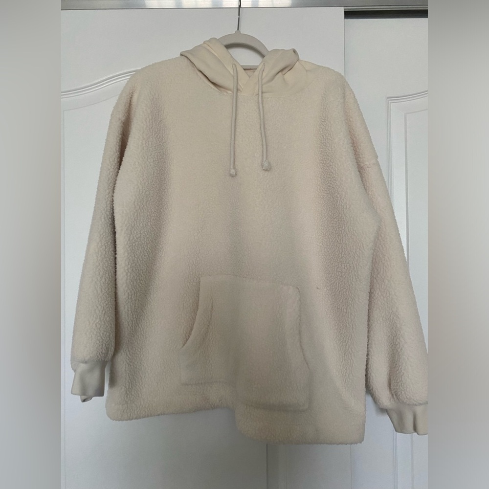 Madewell teddy bear pullover. Size Large. Perfect condition